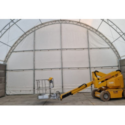 Ściana tylna do zadaszenia z podwójna ramą kratownicową  14.92 m GSC46B Ściana tylna do zadaszenia z podwójna ramą kratownicową  14.92 m GSC46B