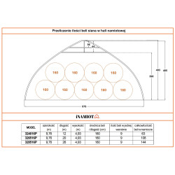 Hala Łukowa 324016P 9,76×12 m Hala Łukowa 324016P 9,76×12 m