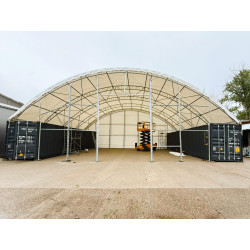 Zadaszenie kontenerowe C608015S 18×24 m