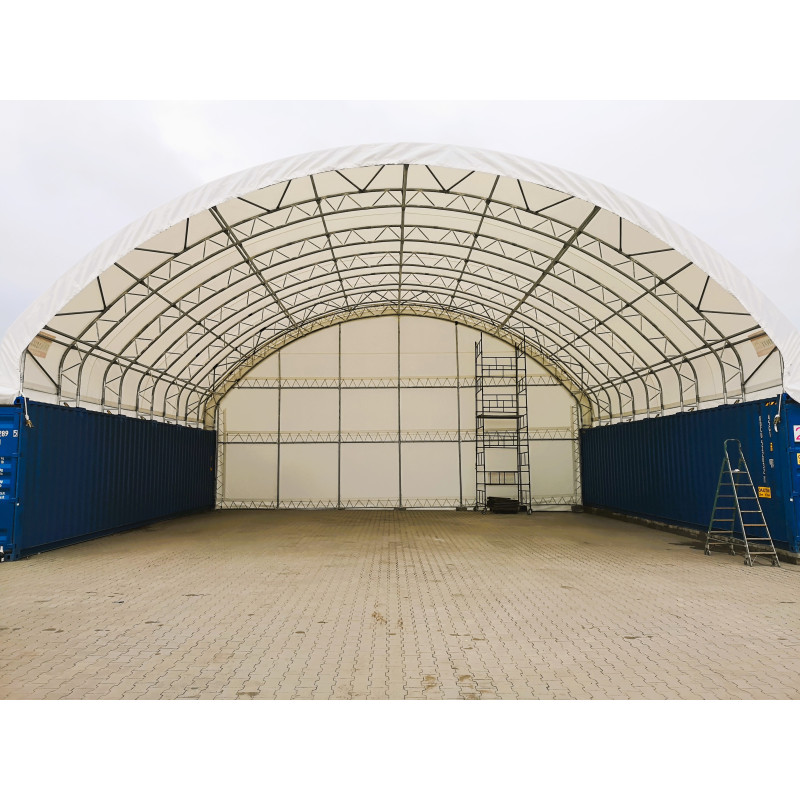 Containertelt dobbeltramme GSC4640C 14,92×12,19 m