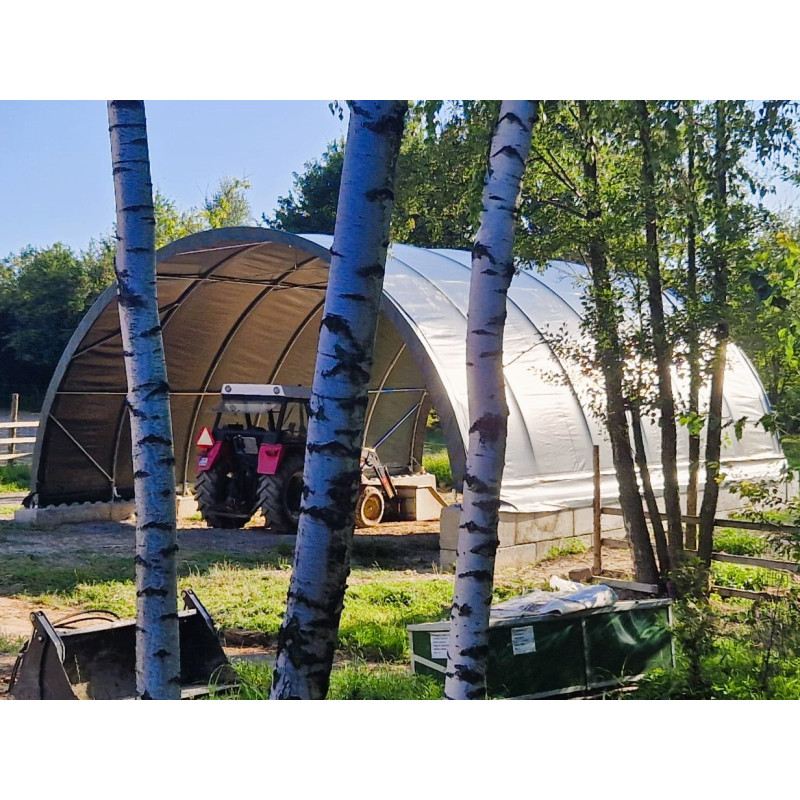 Arkinės tentiniai angarai 306515R 9,15×20 m