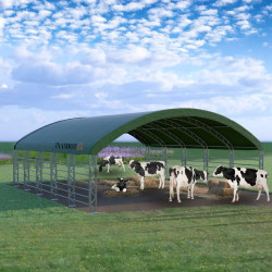 Capannone per vacche 12x12 m CTL4040