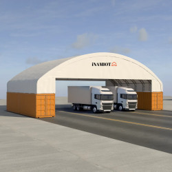 Přístřešky na kontejnery GSC704018C 21×12 m