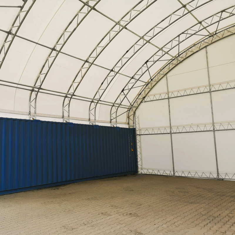 Zadaszenie kontenerowe komplet GSC594016 FW+FB 18×12 m