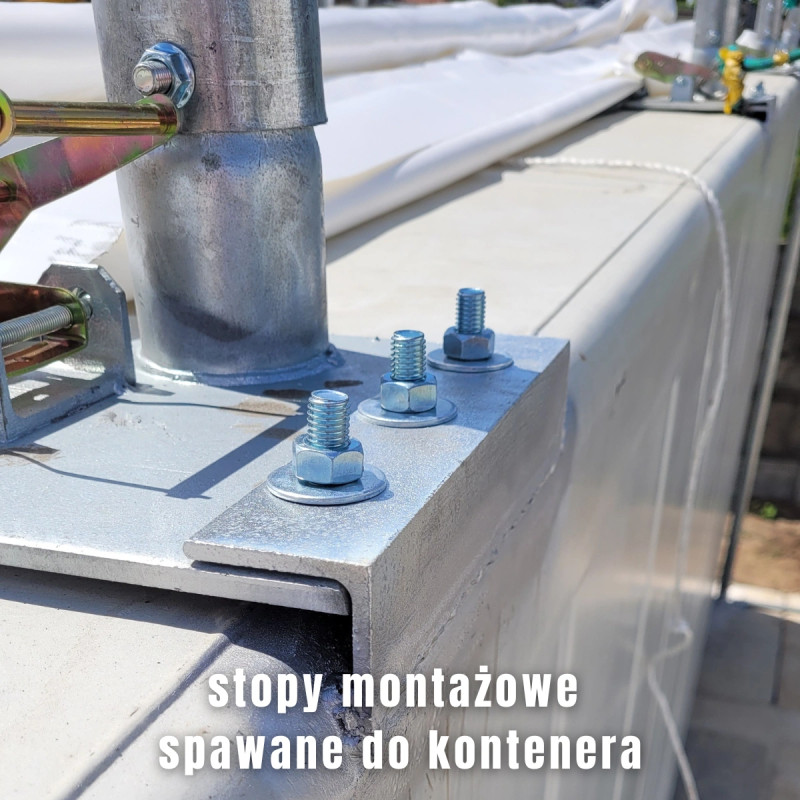 Konteinerite tentkate 6x12 m C2040