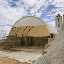 Betonnen doosdak met gevel BC2620 8x6m + GSC26HT- kit