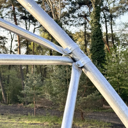 Přístřešky na betonových blocích BC2640 8x12m + GSC26HT Přístřešky na betonových blocích BC2640 8x12m + GSC26HT