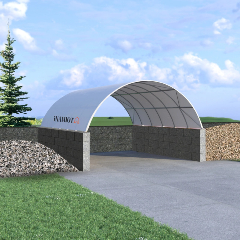 iNamiot.pl Sp. z oo. NIP PL8952240075 KRS 0000964218 Regon 521646629Zadaszenie boksów betonowych BC2620 8x6m