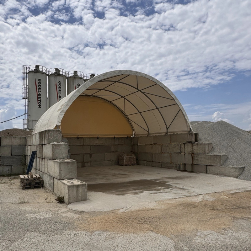 Acoperiș din beton BC2620 8x6m