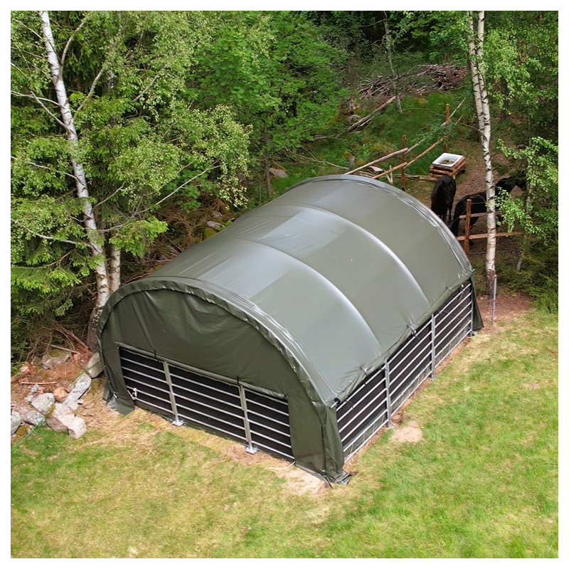 Abris pour pour bétail 6x6 m GSCT2020 Premium