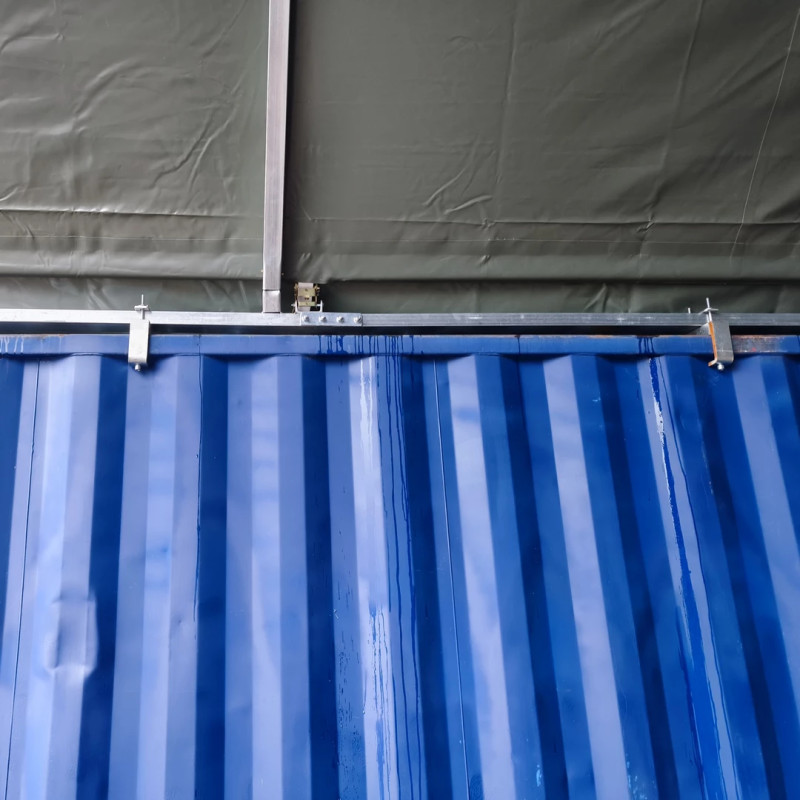 Abris pour conteneurs C3020QH 9×6 m