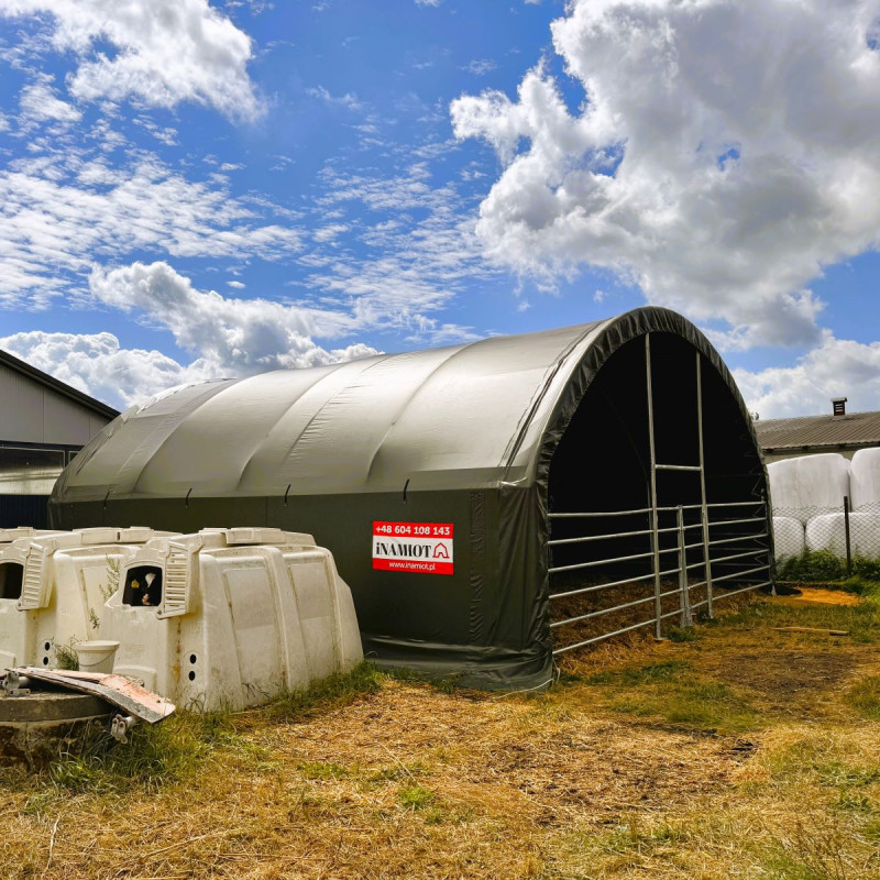 Abri pour pour bétail 8x8 m GSCT2626 Premium