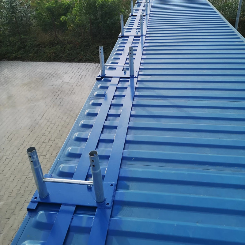 Plachtové přístřešky na lodní kontejnery s dvojitým rámem GSC4640C HD- Heavy Duty 14,92 × 12,19 m