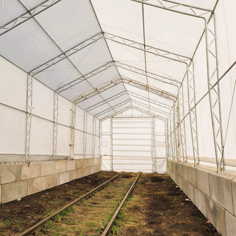 Tenda di stoccaggio 6x9m