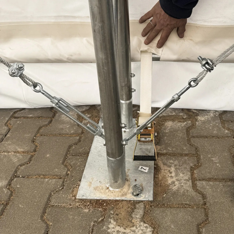 Tenda di stoccaggio 6x21,30m GS207016