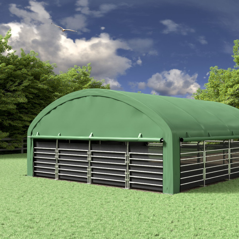 Vindskydd för nötboskap 12x12 m GSCT4040 Premium