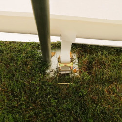 Tente pour bottes de foin 6x18 m 206012R Tente pour bottes de foin 6x18 m 206012R