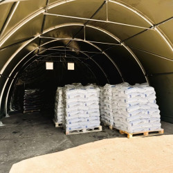 Tenda de fardos de feno 6x18 m 206012R Tenda de fardos de feno 6x18 m 206012R