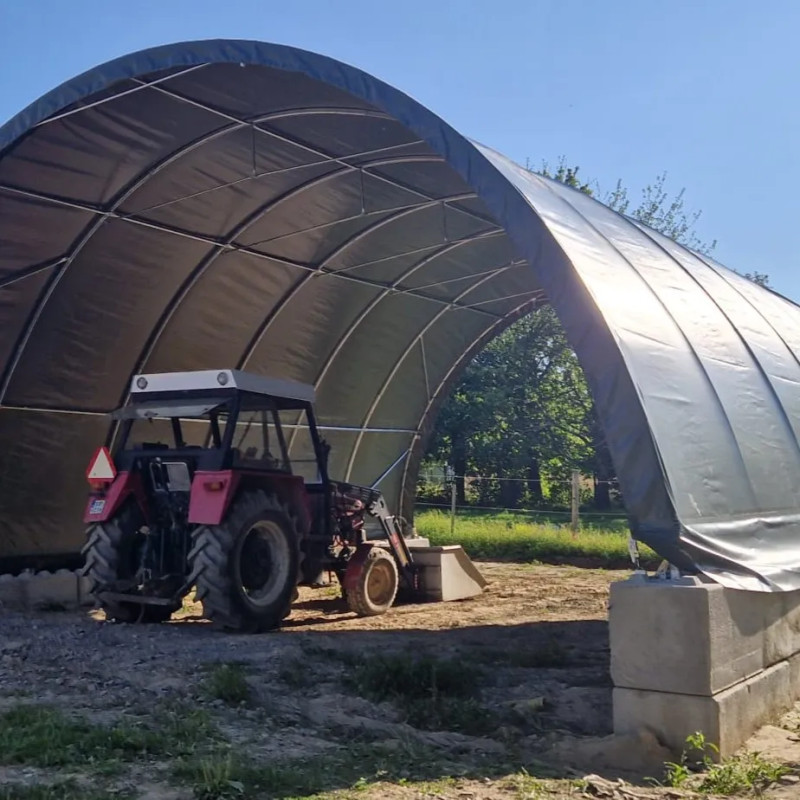 Tenda de fardos de feno 6x18 m 206012R