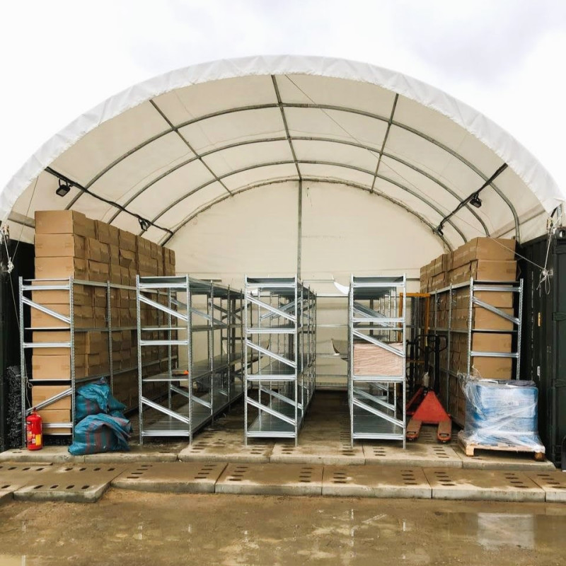 Container shelters 6x6 m C2020