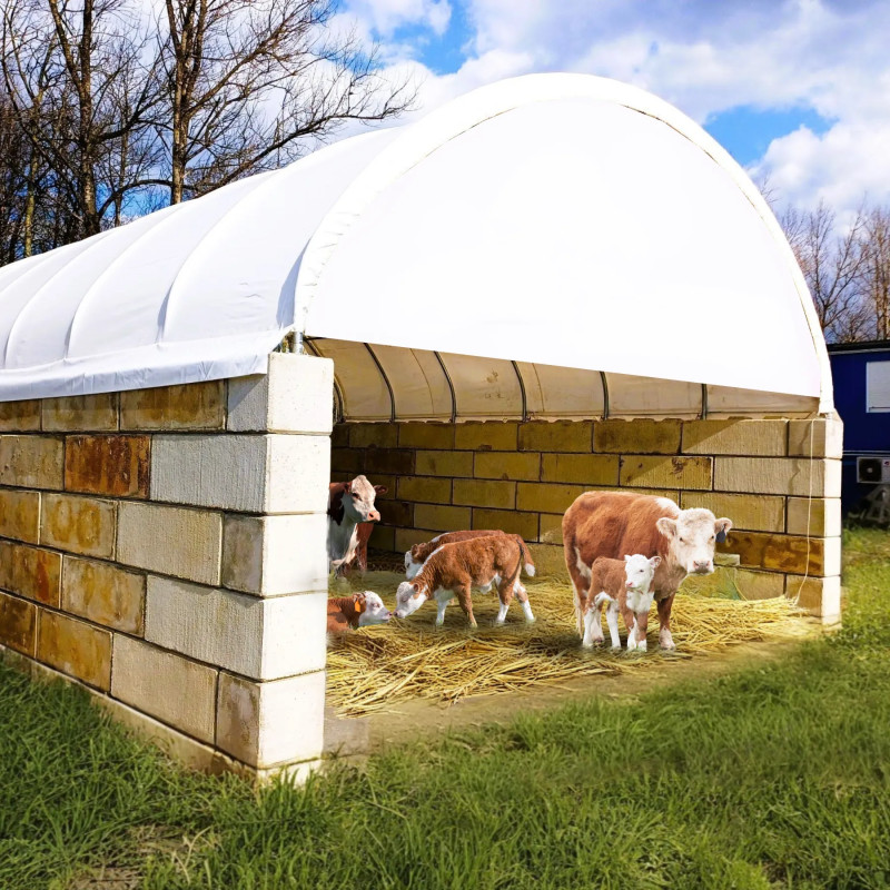 copy of Concrete box silo shelters BC4020 12x6m