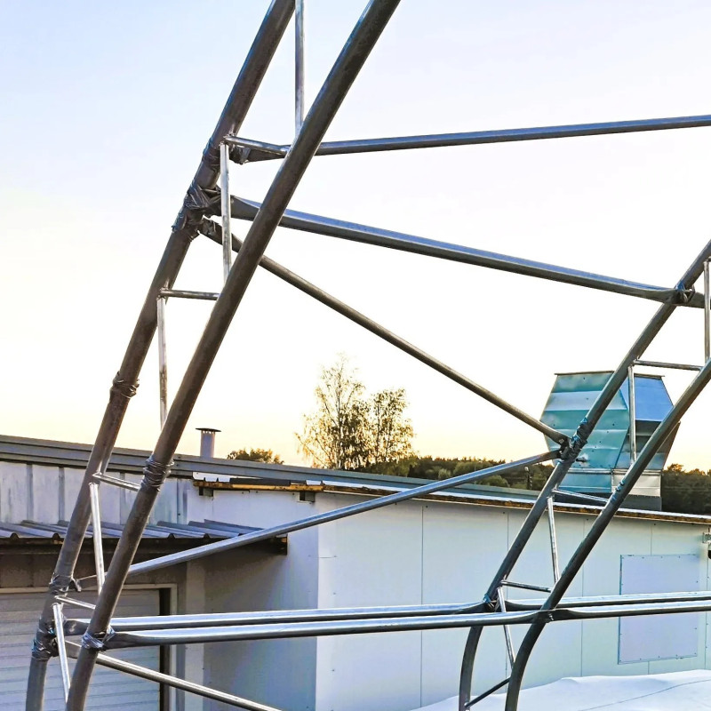 Tent barn 15×24 m - double truss frame