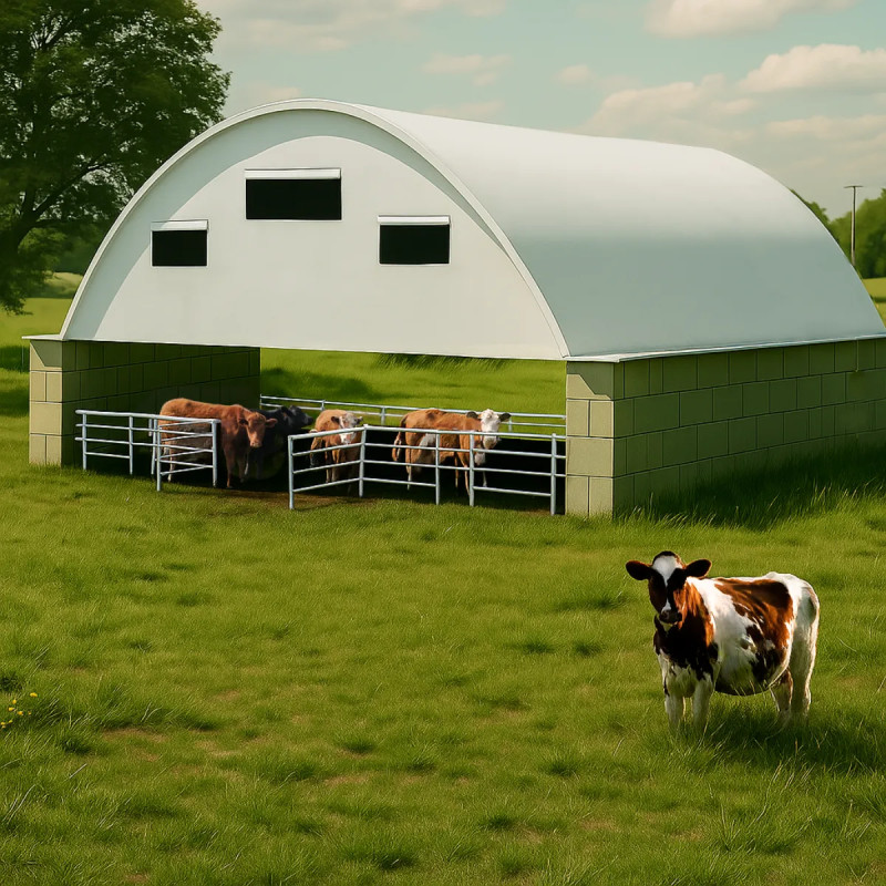 Tenda para gado 10x18 m