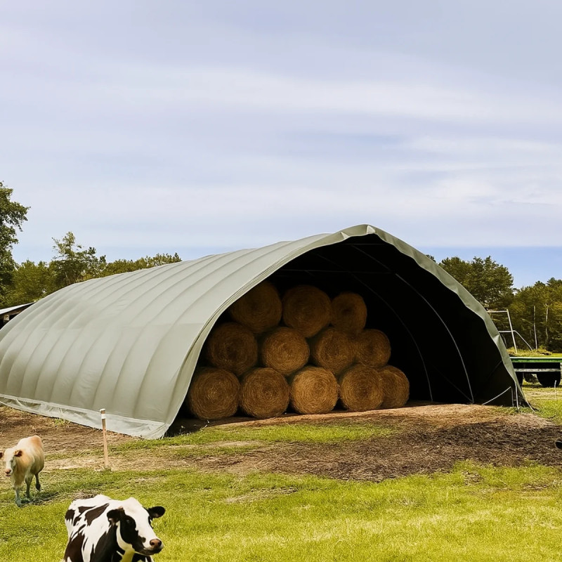 Rundbogenhallen 406020R 12,2×18 m