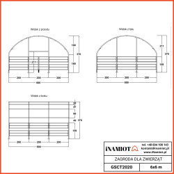 Zagroda dla zwierząt 6x6 m GSCT2020 Premium
Zagrody dla koni 6x6 m.
Zagroda dla zwierząt Premium o wymiarach 6x6 m model GSCT2020 to doskonałe rozwiązanie dla hodowców, którzy szukają funkcjonalnej i trwałej konstrukcji zapewniającej bezpieczeństwo i wygodę dla zwierząt w wersji Premium. Dzięki podnoszonej plandece z boku i tyłu zagroda oferuje elastyczność w codziennym użytkowaniu – łatwy dostęp, optymalną wentylację oraz szybkie przystosowanie do warunków pogodowych. Siatka cieniująca zapewnia ochronę od słońca i insektów.
Dlaczego nasza zagroda jest Premium?
Ponieważ nasz system naciągani plandeki oparty na linach elastyczny (ekspanderach), które cały czas odpowiednio napina plandekę niezależnie od temperatury na zewnątrz. Dzięki temu plandeka zagrody dla zwierząt hodowlach jest cały czas napięta, co zapobiega powstawaniu wgłębień i akumulowaniu w nich wody, śniegu. Znacząco zwiększa to komfort użytkowania i trwałość.
Zagroda dla zwierząt 6x6 m GSCT2020 Premium
Zagrody dla koni 6x6 m.
Zagroda dla zwierząt Premium o wymiarach 6x6 m model GSCT2020 to doskonałe rozwiązanie dla hodowców, którzy szukają funkcjonalnej i trwałej konstrukcji zapewniającej bezpieczeństwo i wygodę dla zwierząt w wersji Premium. Dzięki podnoszonej plandece z boku i tyłu zagroda oferuje elastyczność w codziennym użytkowaniu – łatwy dostęp, optymalną wentylację oraz szybkie przystosowanie do warunków pogodowych. Siatka cieniująca zapewnia ochronę od słońca i insektów.
Dlaczego nasza zagroda jest Premium?
Ponieważ nasz system naciągani plandeki oparty na linach elastyczny (ekspanderach), które cały czas odpowiednio napina plandekę niezależnie od temperatury na zewnątrz. Dzięki temu plandeka zagrody dla zwierząt hodowlach jest cały czas napięta, co zapobiega powstawaniu wgłębień i akumulowaniu w nich wody, śniegu. Znacząco zwiększa to komfort użytkowania i trwałość.
