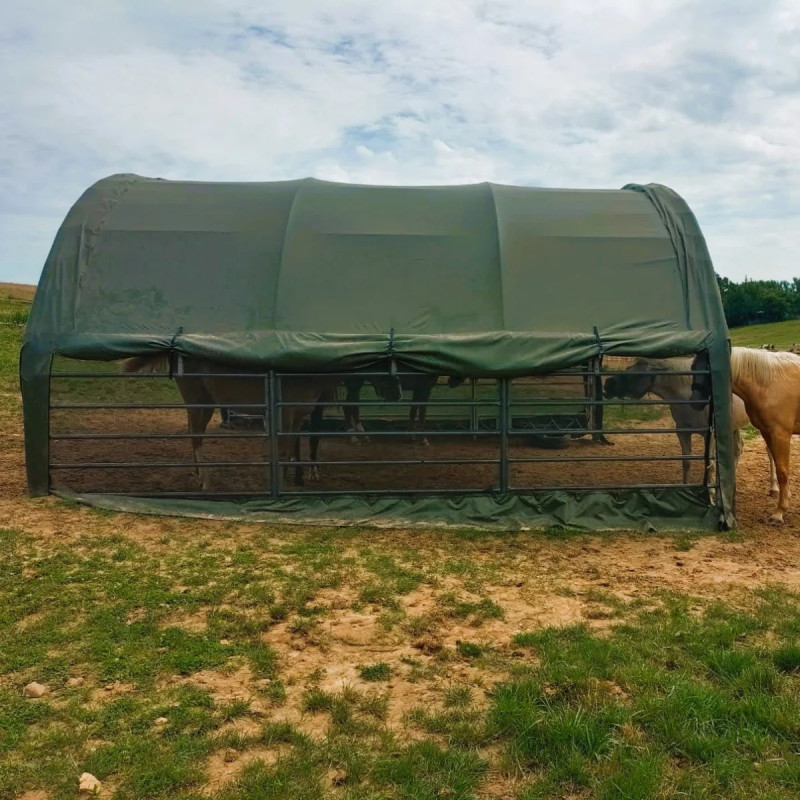 Ograja za živali 6x6 m GSCT2020 Premium