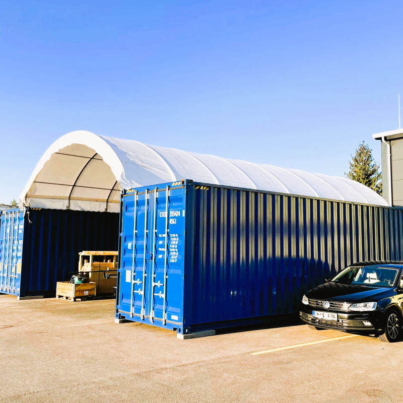 Corturi containere 6x12 m C2040