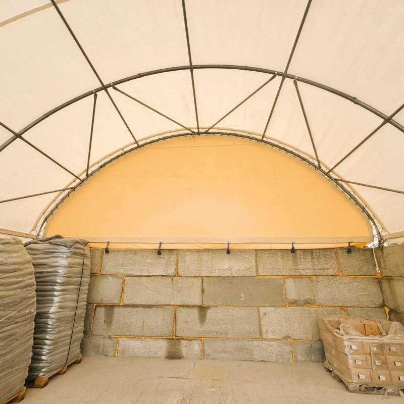 Concrete block canopy BC3320 10x6 m Premium