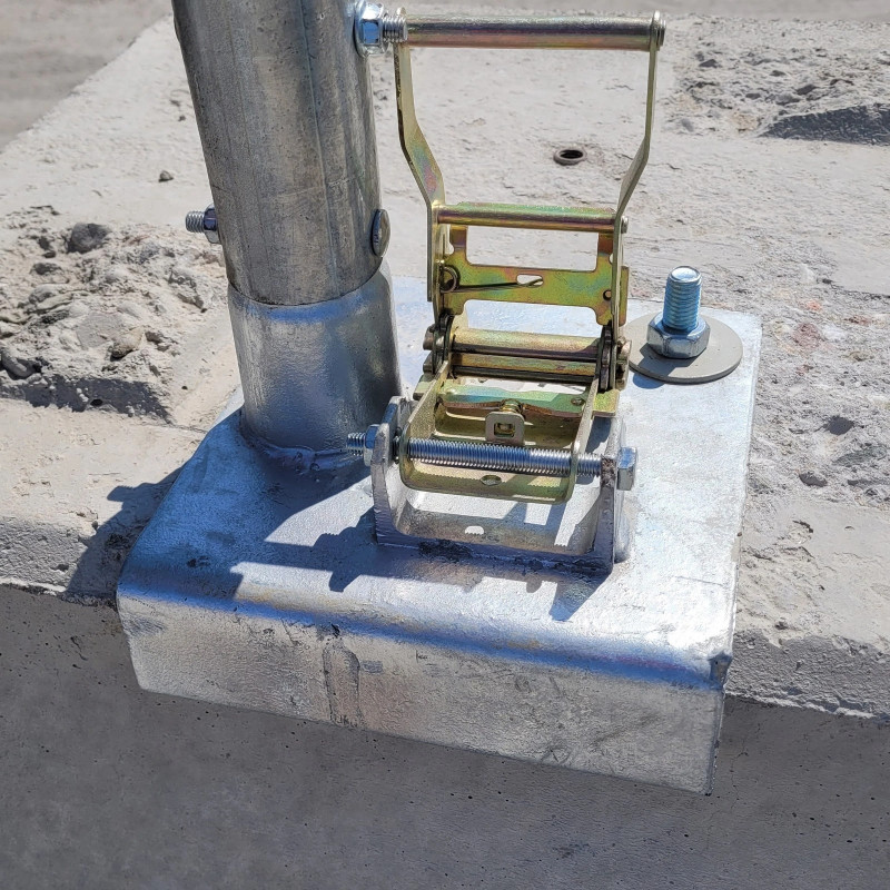 Krovopokrivački radovi za betonske blokove BC3320 10x6 m Premium