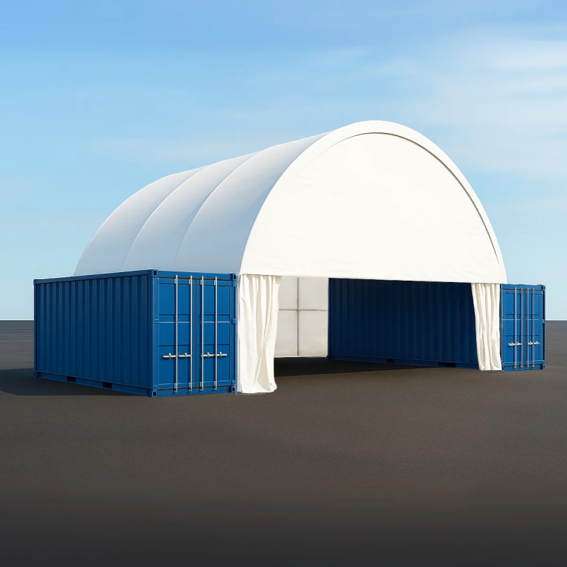 Parete con cancello scorrevole per copertura del container da 12 m GSC40FSD