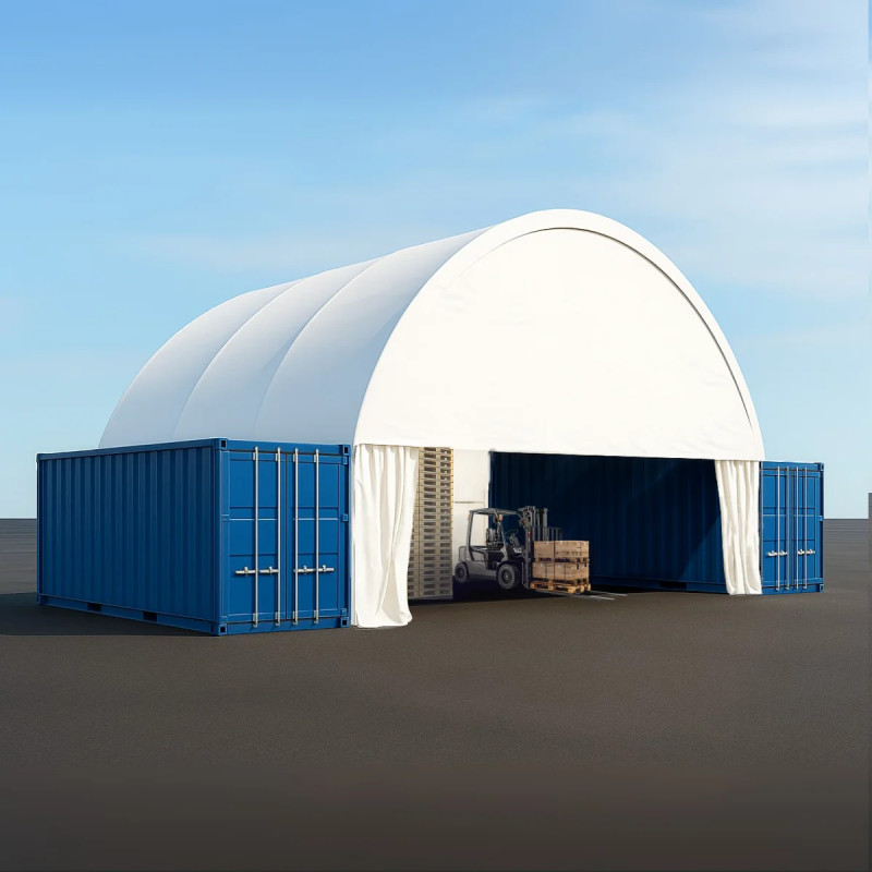 Skjutbar portvägg för 12 m containertak GSC40FSD