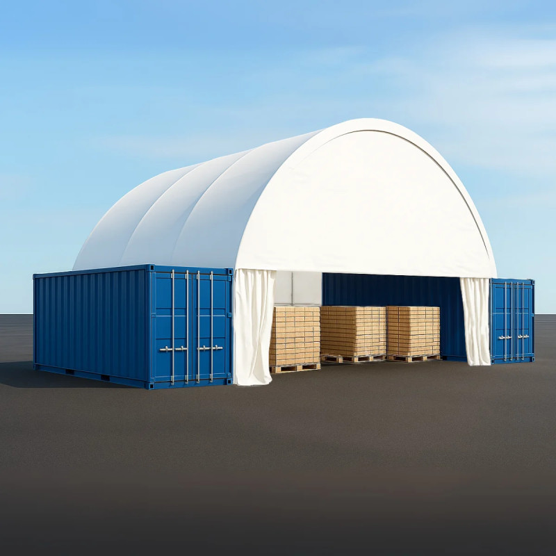 Schuifdeurwand voor 12 m containeroverkapping GSC40FSD
