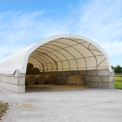 Copertine pentru boxe din beton BC2640 8x12m