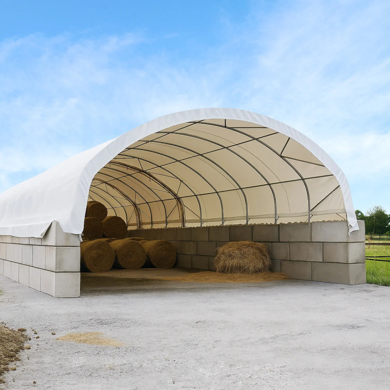Betonblokkokra szerelhető előtető BC2640 8x12m