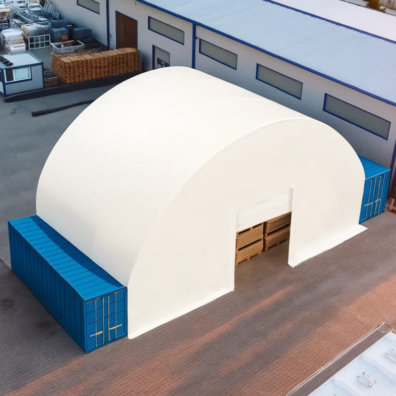 Coperture per lo spazio tra i container GSC704020 21×12 m