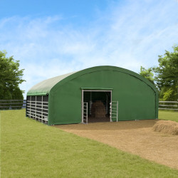Priekinė gyvūnų aptvaro siena 10x10 m