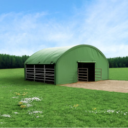 Abris pour prairie pour bétail 6x6 m