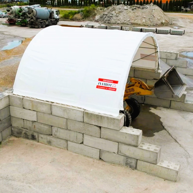 Plachtové přístřešky na lodní kontejnery C2620 8x6 m