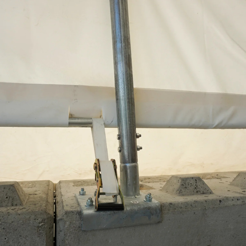 Abris pour conteneurs GSC2620 8x6 m Premium