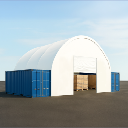 Framvägg för containertak med dubbel fackverksram 14,92 m GSC46SF