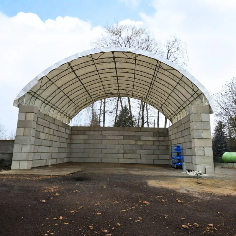 Double frame container shelters GSC4680C 14.92×24.38 m