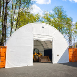 Предни стени за навеси между морски контейнери с двойна фермена рама  12 м C40SF