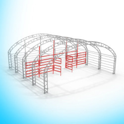 Parede frontal com porta/partição para armário GS/CT4040