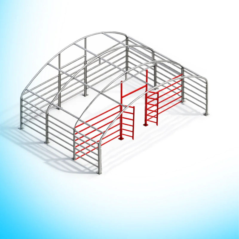 Paroi frontale avec portillon/partition pour armoire GS/CT2020