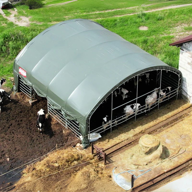 Livestock shelters 10x10 m GSCT3232 Premium