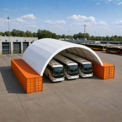 Abrigos para contentores GSC704020 21×12 m